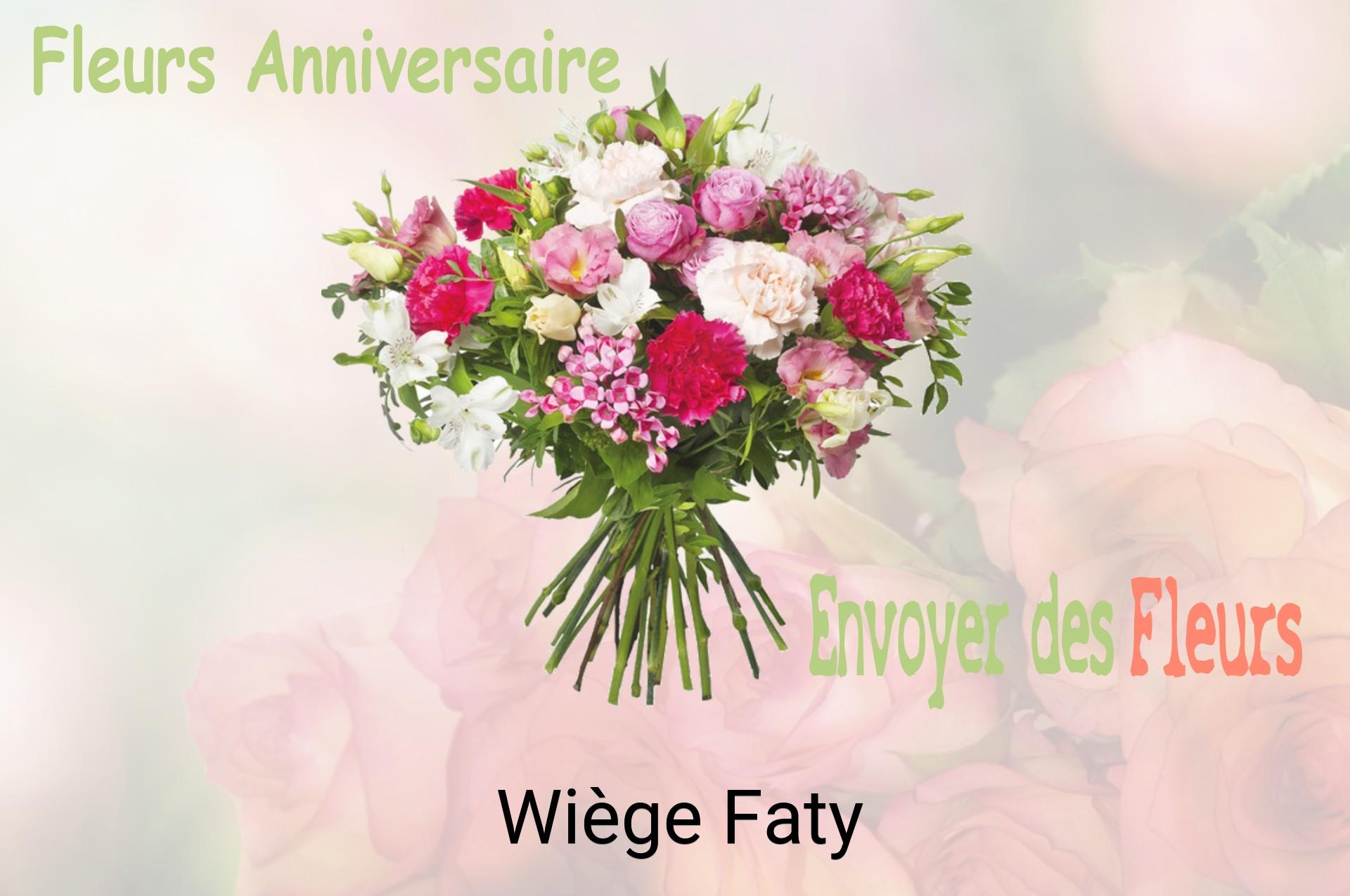 Bouquet de fleurs d’anniversaire livré à Wiège-Faty
